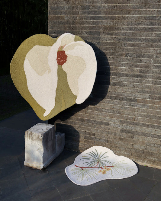 New Zealand wool Dove Tree Rug Pre-order