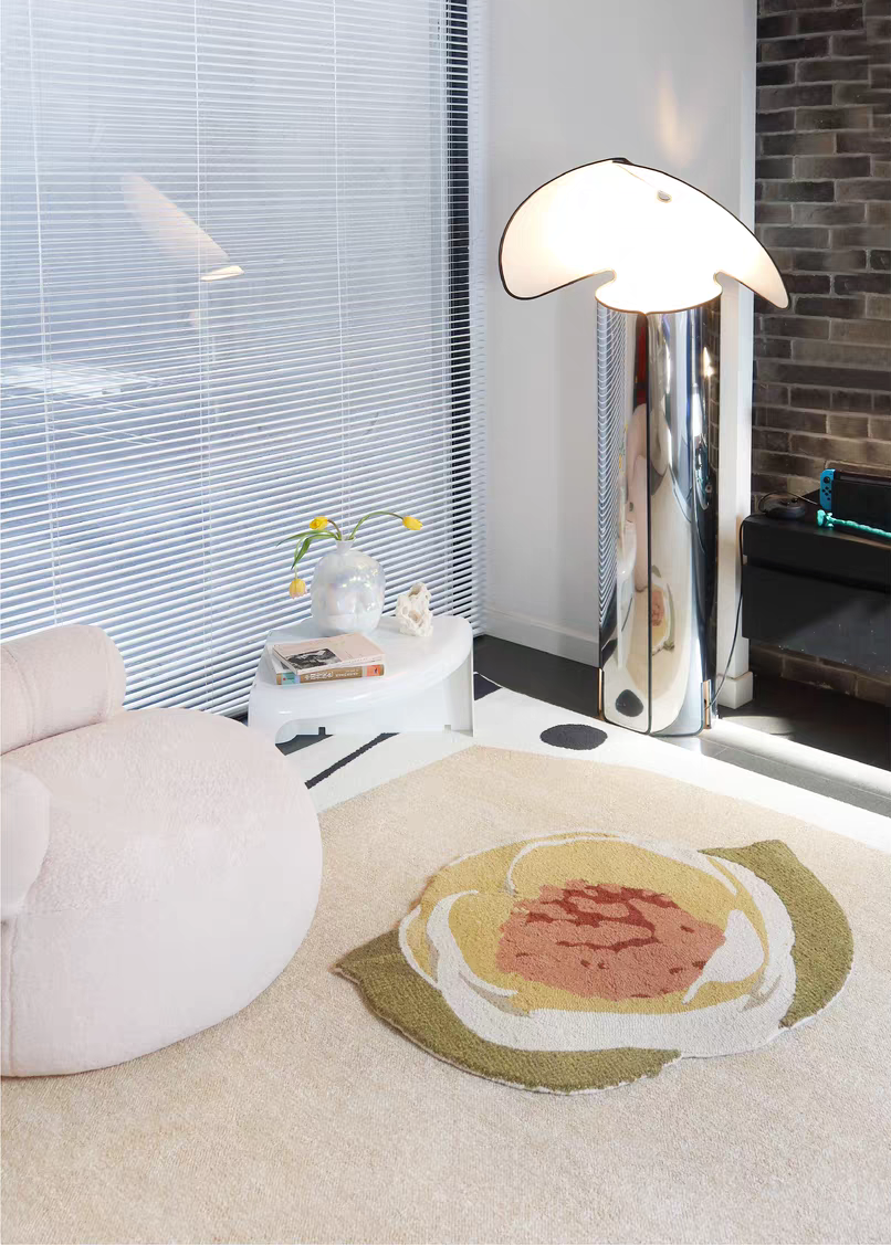 New Zealand Wool Camellia Rug pre-order