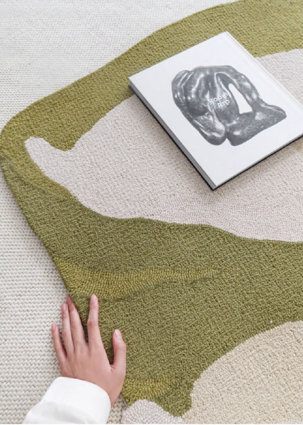 New Zealand wool Dove Tree Rug Pre-order