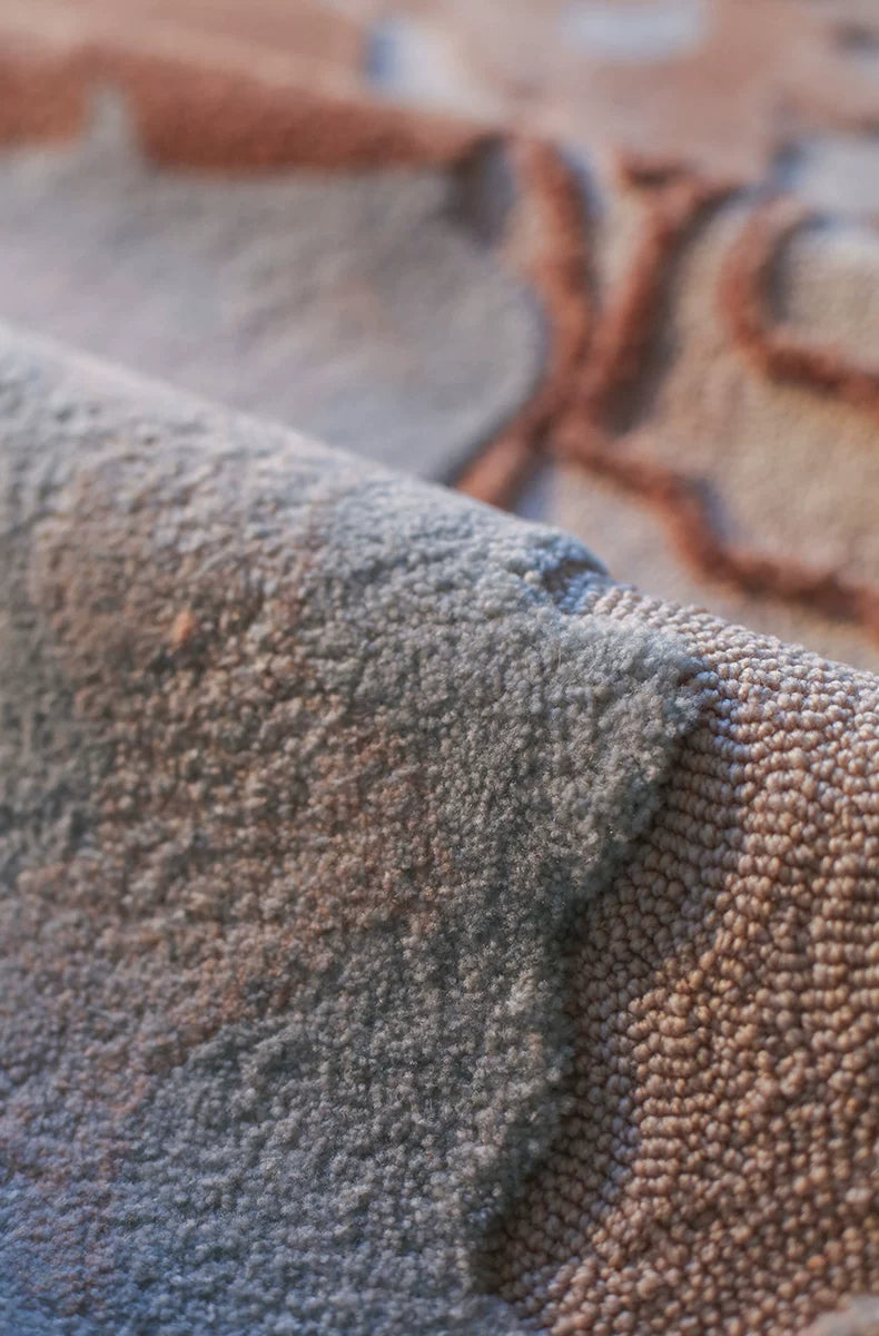 Autumn Mountain Journey | Hand-Tufted Wool Rug Pre-Order