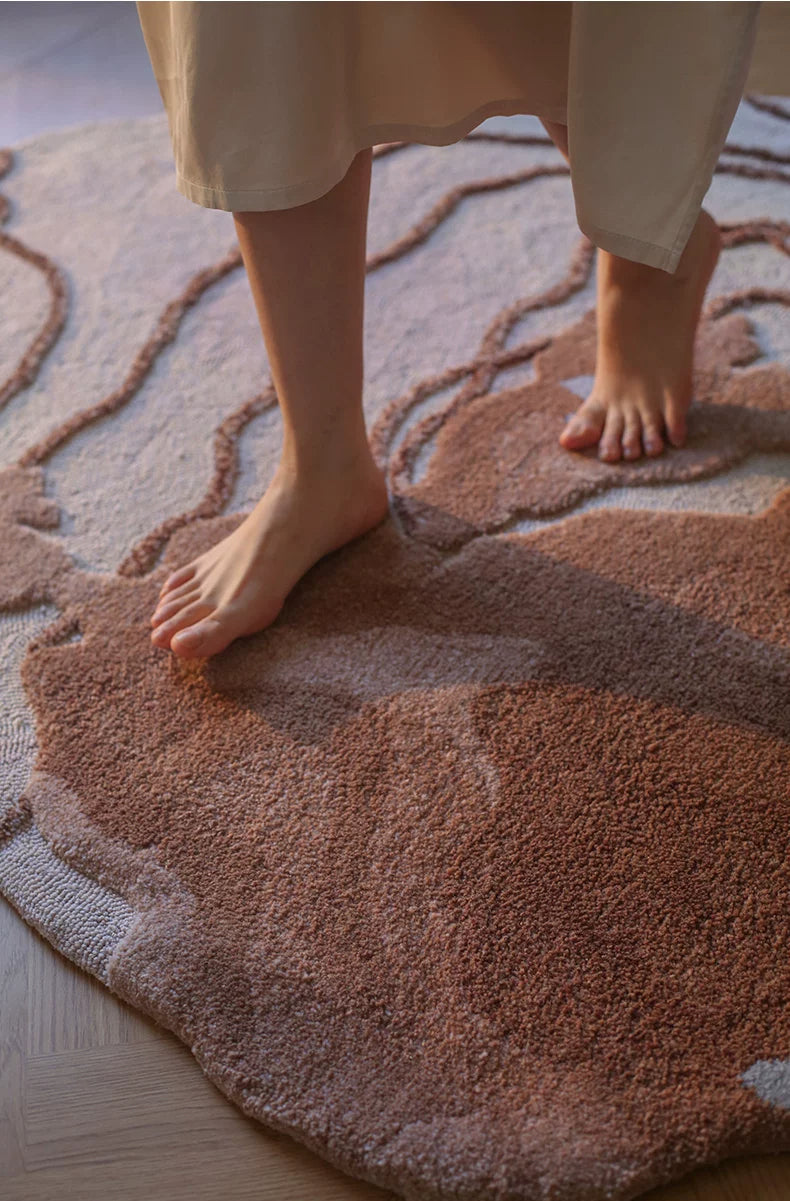 Autumn Mountain Journey | Hand-Tufted Wool Rug Pre-Order