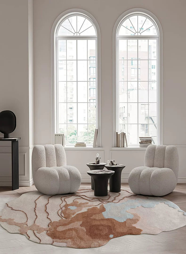 Autumn Mountain Journey | Hand-Tufted Wool Rug Pre-Order