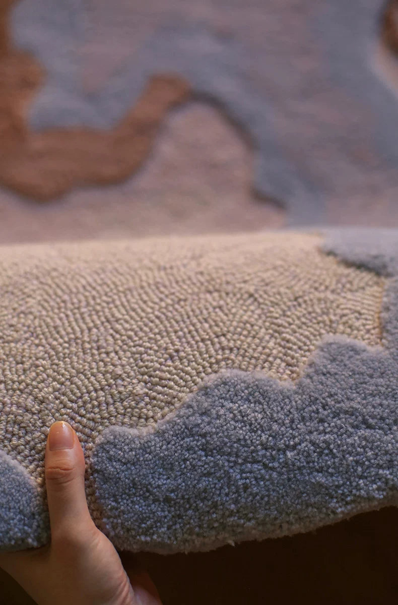 Autumn Mountain Journey | Hand-Tufted Wool Rug Pre-Order