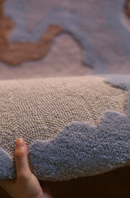Autumn Mountain Journey | Hand-Tufted Wool Rug Pre-Order