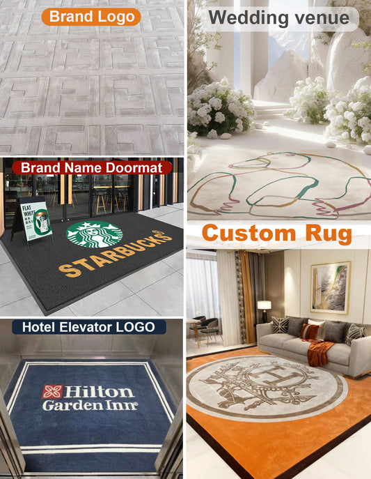 Photo-to-Rug Custom Studio - Send us your image/idea (living room size)