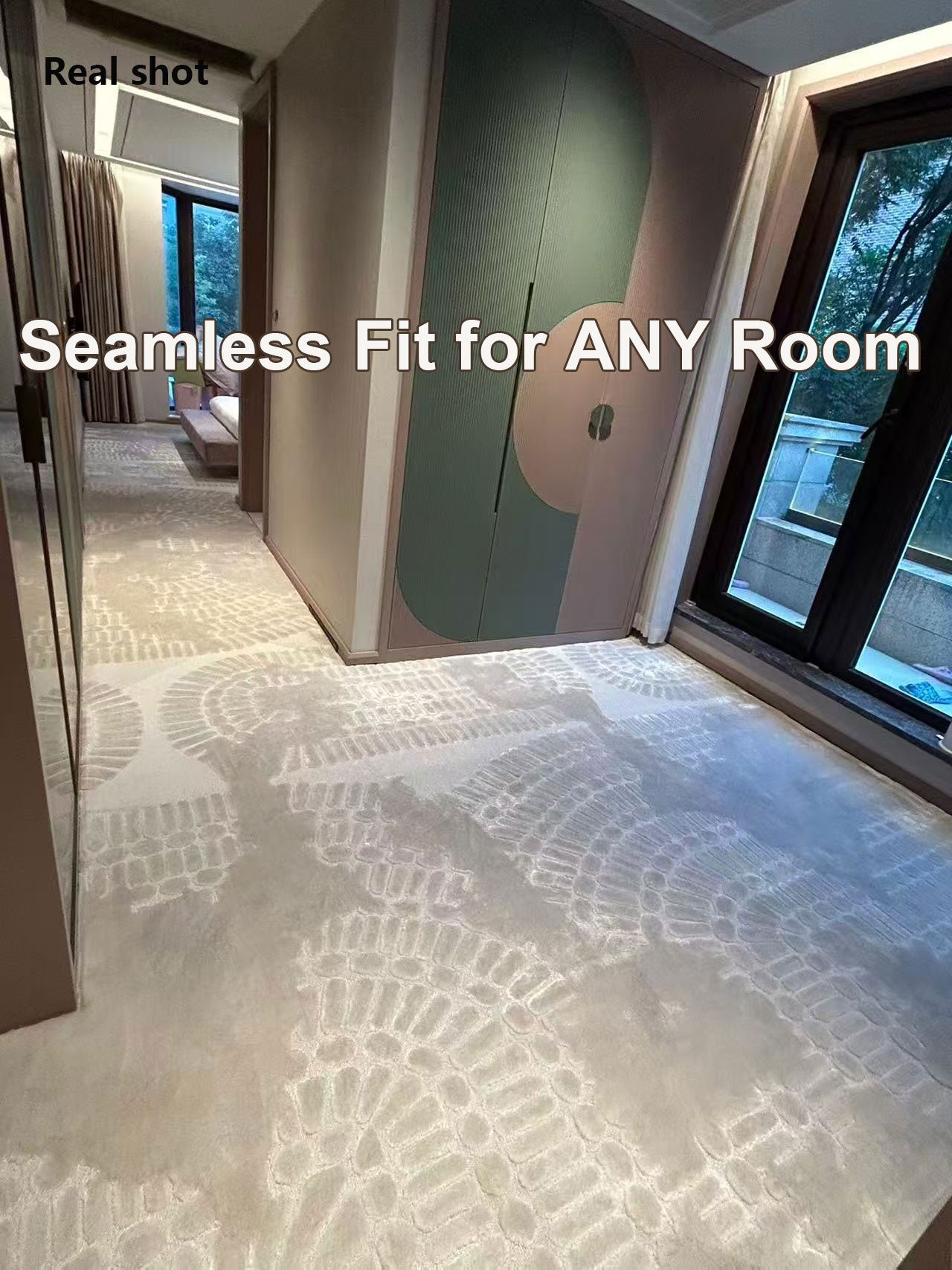 Hand-Tufted Custom Rug (Room-Size) Minimum order: 300 sq.ft.