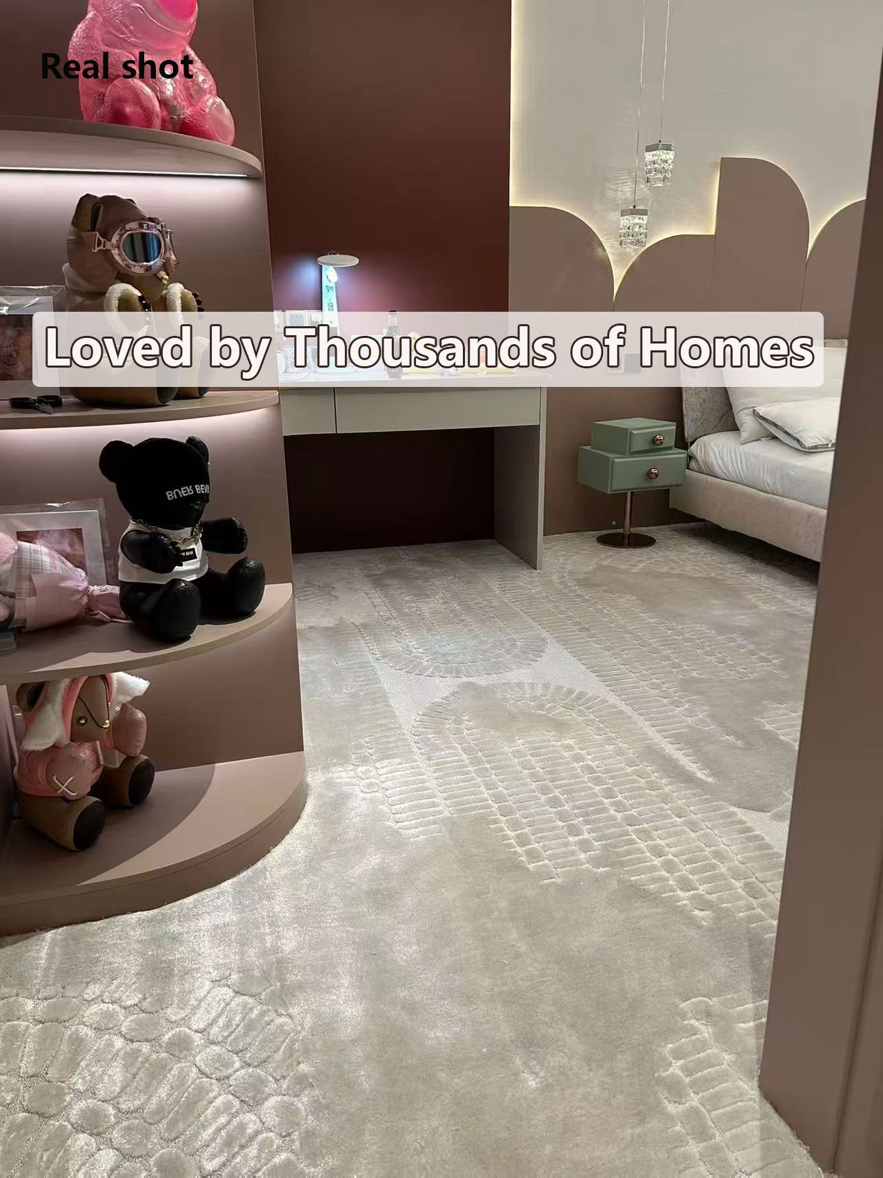 Hand-Tufted Custom Rug (Room-Size) Minimum order: 300 sq.ft.