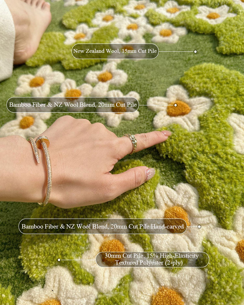 WonderScape Garden Wool Rug  pre-order
